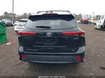 2021 Toyota Highlander Hybrid Xle Черный vin: 5TDGBRCH6MS042819