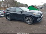 2021 Toyota Highlander Hybrid Xle Черный vin: 5TDGBRCH6MS042819