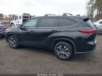 2021 Toyota Highlander Hybrid Xle Черный vin: 5TDGBRCH6MS042819