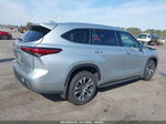 2021 Toyota Highlander Hybrid Xle Серебряный vin: 5TDGBRCH8MS517810