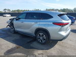 2021 Toyota Highlander Hybrid Xle Серебряный vin: 5TDGBRCH8MS517810