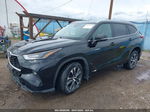 2021 Toyota Highlander Hybrid Xle Black vin: 5TDGBRCHXMS517484