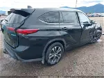 2021 Toyota Highlander Hybrid Xle Black vin: 5TDGBRCHXMS517484