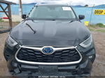 2021 Toyota Highlander Hybrid Xle Black vin: 5TDGBRCHXMS517484