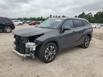 2021 Toyota Highlander Xle Gray vin: 5TDGZRAH0MS052809