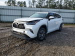 2021 Toyota Highlander Xle White vin: 5TDGZRAH1MS070610