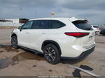 2021 Toyota Highlander Xle White vin: 5TDGZRAH2MS531443