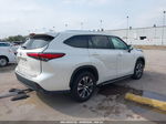 2021 Toyota Highlander Xle White vin: 5TDGZRAH2MS531443