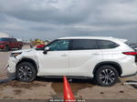 2021 Toyota Highlander Xle White vin: 5TDGZRAH2MS531443