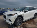 2021 Toyota Highlander Xle White vin: 5TDGZRAH2MS531443