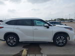 2021 Toyota Highlander Xle White vin: 5TDGZRAH2MS531443