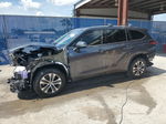 2021 Toyota Highlander Xle Gray vin: 5TDGZRAH3MS034076