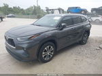 2021 Toyota Highlander Xle Gray vin: 5TDGZRAH3MS078692