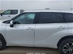 2022 Toyota Highlander Xle White vin: 5TDGZRAH3NS103169