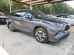 2021 Toyota Highlander Xle Gray vin: 5TDGZRAH4MS035432