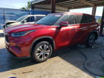 2021 Toyota Highlander Xle Красный vin: 5TDGZRAH5MS038890