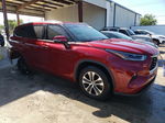 2021 Toyota Highlander Xle Red vin: 5TDGZRAH5MS038890