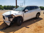 2021 Toyota Highlander Xle White vin: 5TDGZRAH5MS041918