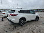 2021 Toyota Highlander Xle White vin: 5TDGZRAH5MS069458