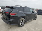 2021 Toyota Highlander Xle Черный vin: 5TDGZRAH8MS074816