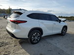 2021 Toyota Highlander Xle White vin: 5TDGZRAH8MS528482