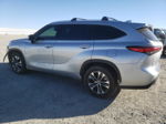 2021 Toyota Highlander Xle Silver vin: 5TDGZRAH9MS070158