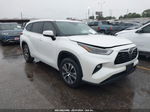 2021 Toyota Highlander Xle White vin: 5TDGZRAHXMS040697