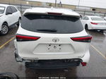 2021 Toyota Highlander Xle White vin: 5TDGZRAHXMS040697