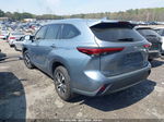 2021 Toyota Highlander Xle Синий vin: 5TDGZRBH1MS099104