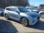 2021 Toyota Highlander Xle Blue vin: 5TDGZRBH2MS157902