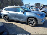 2021 Toyota Highlander Xle Blue vin: 5TDGZRBH2MS157902