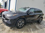 2021 Toyota Highlander Xle Черный vin: 5TDGZRBH3MS108143