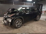 2021 Toyota Highlander Xle Black vin: 5TDGZRBH5MS160535