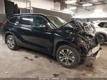 2021 Toyota Highlander Xle Черный vin: 5TDGZRBH5MS160535