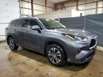 2021 Toyota Highlander Xle Gray vin: 5TDGZRBH5MS548977