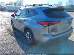 2021 Toyota Highlander Xle Blue vin: 5TDGZRBH6MS083738