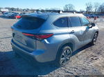 2021 Toyota Highlander Xle Blue vin: 5TDGZRBH6MS083738