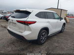 2021 Toyota Highlander Xle White vin: 5TDGZRBH6MS104703