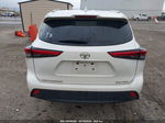 2021 Toyota Highlander Xle White vin: 5TDGZRBH6MS104703