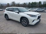 2021 Toyota Highlander Xle White vin: 5TDGZRBH7MS086728