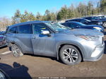 2021 Toyota Highlander Xle Blue vin: 5TDGZRBH9MS093857