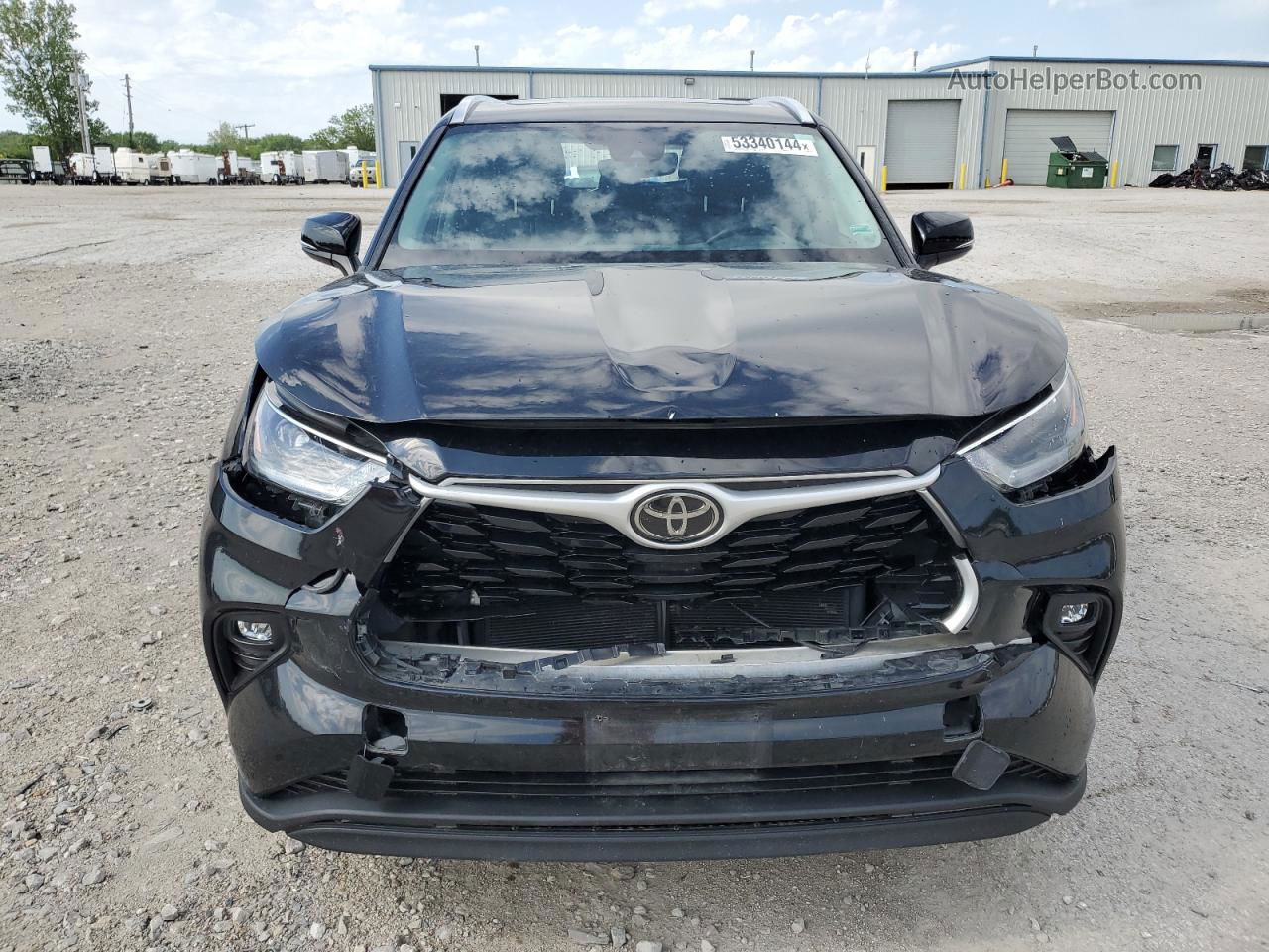 2021 Toyota Highlander Xle Black vin: 5TDGZRBHXMS073889