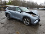 2021 Toyota Highlander Xle Turquoise vin: 5TDGZRBHXMS080213