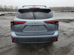 2021 Toyota Highlander Xle Бирюзовый vin: 5TDGZRBHXMS080213