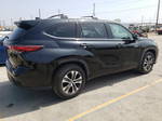 2021 Toyota Highlander Hybrid Xle Черный vin: 5TDHARAH1MS507761