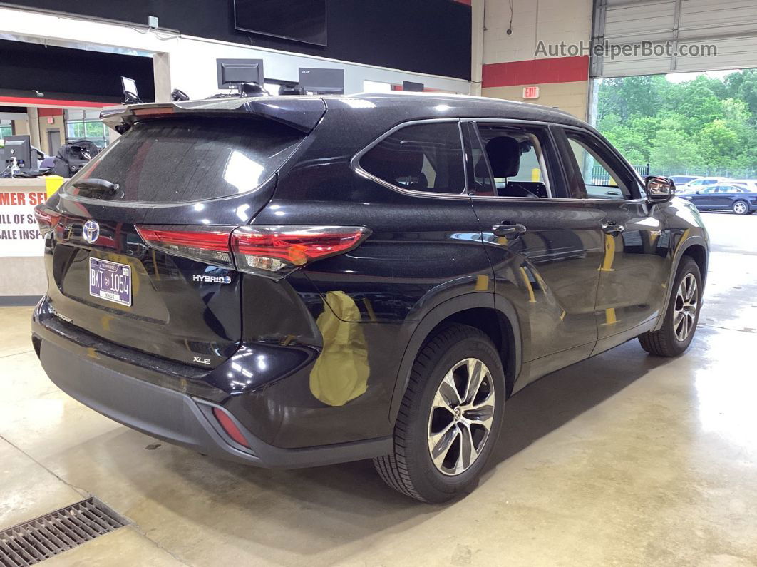 2021 Toyota Highlander Hybrid Xle vin: 5TDHARAH4MS509147