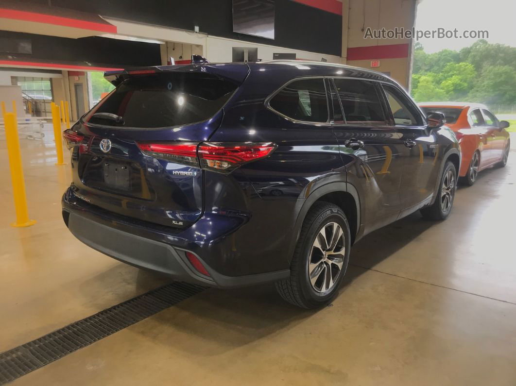 2021 Toyota Highlander Hybrid Xle vin: 5TDHARAH5MS509156