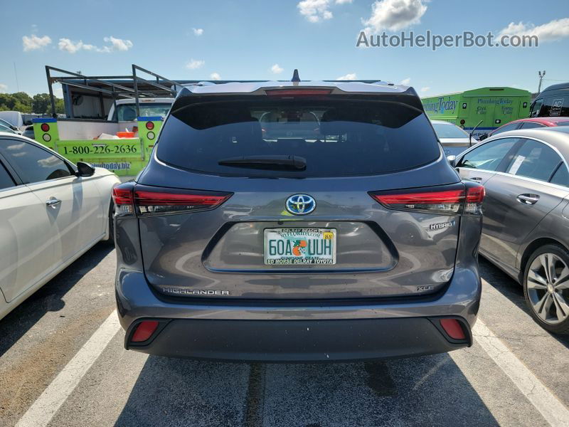 2021 Toyota Highlander Hybrid Xle vin: 5TDHARAH7MS011976