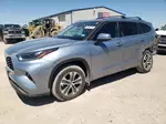 2021 Toyota Highlander Hybrid Xle Gray vin: 5TDHBRCH2MS059332