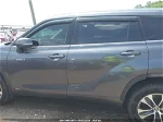 2021 Toyota Highlander Hybrid Xle Gray vin: 5TDHBRCH2MS517175